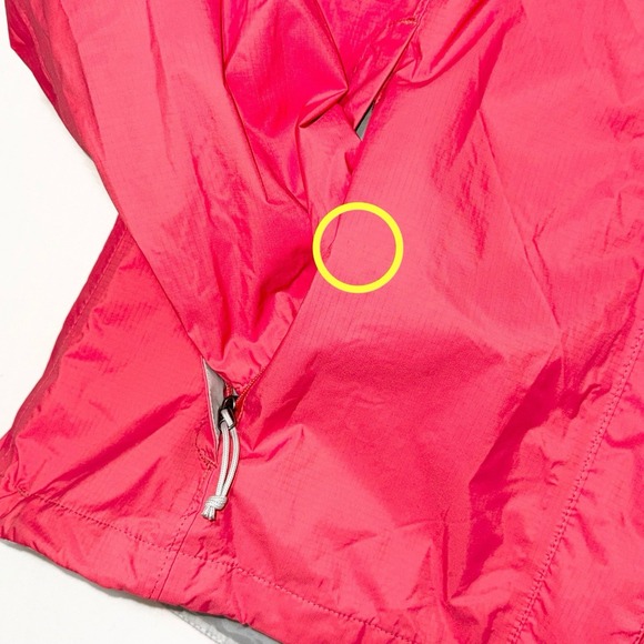 The North Face Hyvent Womens Jacket Large Hooded Windbreaker Rain Nylon Full Zip - Picture 7 of 11